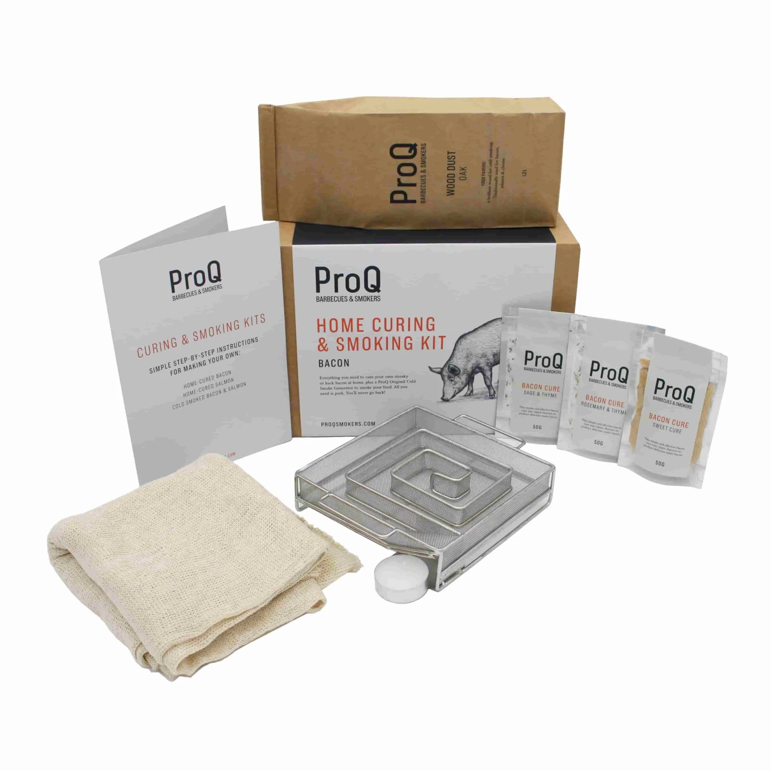 ProQ Cold Smoking & Curing Kit - Bacon 3 ProQ Cold Smoking & Curing Kit - Bacon