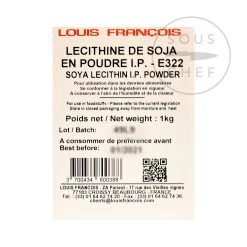 Louis Francois Soy Lecithin Powder, 1kg -Kitchen Serie Store ML0039 SoyLecithinPowder1kg 1