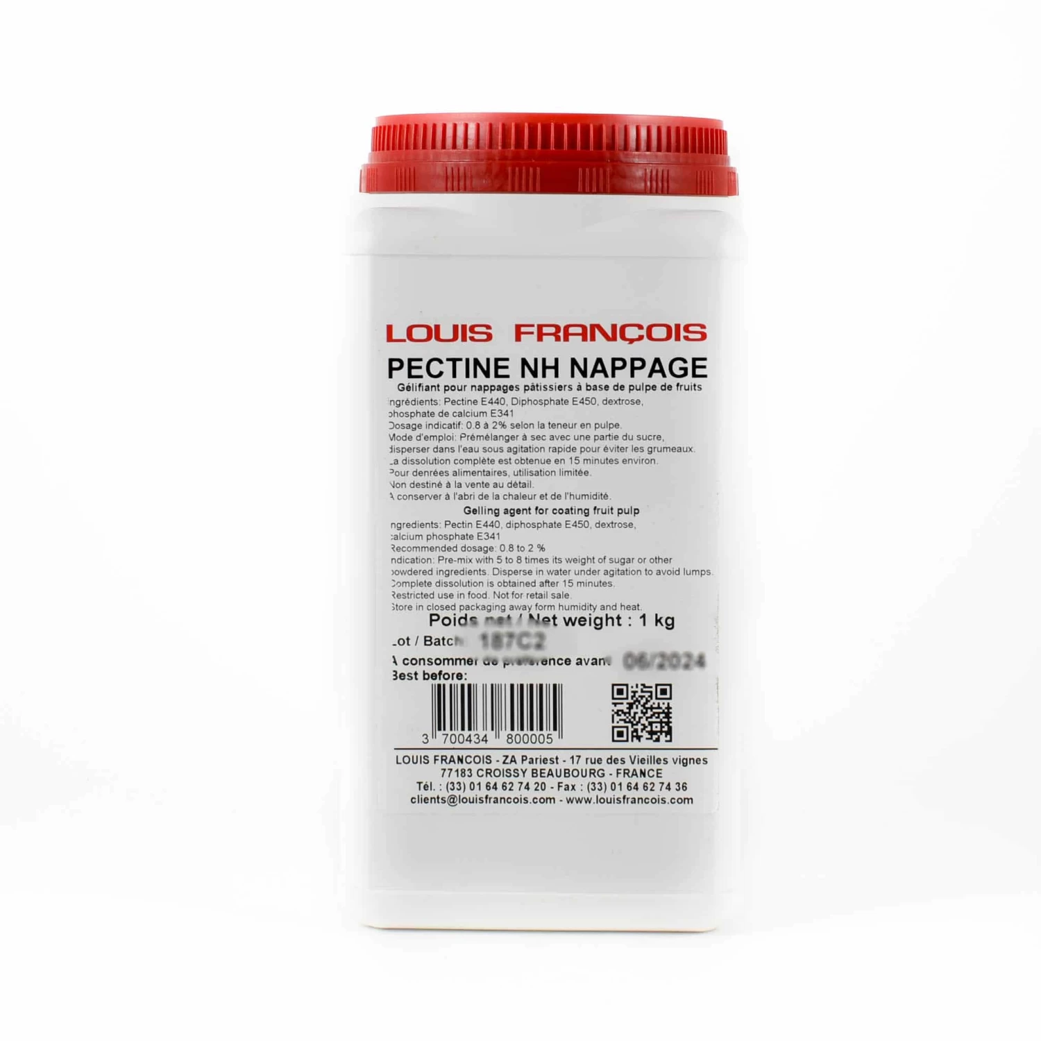 Louis Francois Pectine NH Nappage 1kg 3 Louis Francois Pectine NH Nappage 1kg