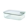 Mepal Easyclip Glass Food Storage Box, 1500ml, Nordic Sage -Kitchen Serie Store MQ0001MepalEasyclipGlassFoodStorageBox 1500ml NordicSage