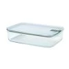 Mepal Easyclip Glass Food Storage Box, 2250ml, Nordic Sage