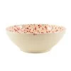 Puglia Red Splatter Large Salad Bowl 28cm