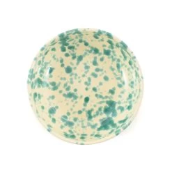 Puglia Aquamarine Splatter Bowl 19cm 9 Puglia Aquamarine Splatter Bowl 19cm -Kitchen Serie Store NC0048 PugliaAquamarineSplatterBowl19cm