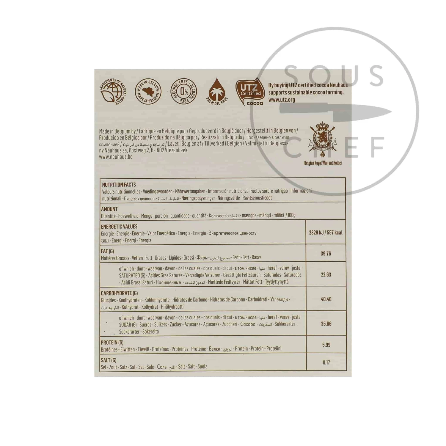 Short Dated Neuhaus "Les Trésors De Neuhaus" Pralines - 30 Pieces 9 Short Dated Neuhaus "Les Trésors De Neuhaus" Pralines - 30 Pieces - Image 7