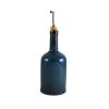 Blue Glaze Oil Bottle With Pourer 600ml -Kitchen Serie Store NI0042Pourer
