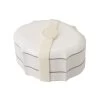 Takenaka White Two Compartment Oval Bento Box 1 Takenaka White Two Compartment Oval Bento Box -Kitchen Serie Store NK0007TakenakaWhiteTwoCompartmentOvalBentoBox