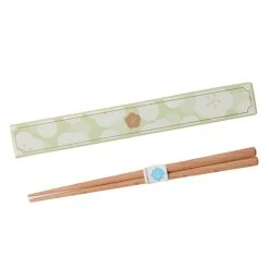 Takenaka Wooden Chopsticks In Green Case