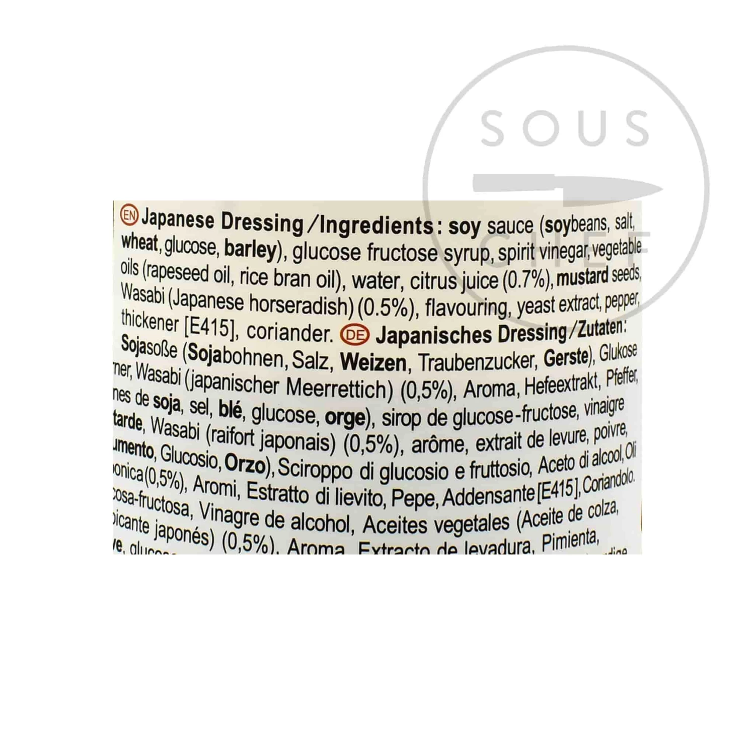 Nihon Shokken Japanese Dressing 1L 4 Nihon Shokken Japanese Dressing 1L - Image 2