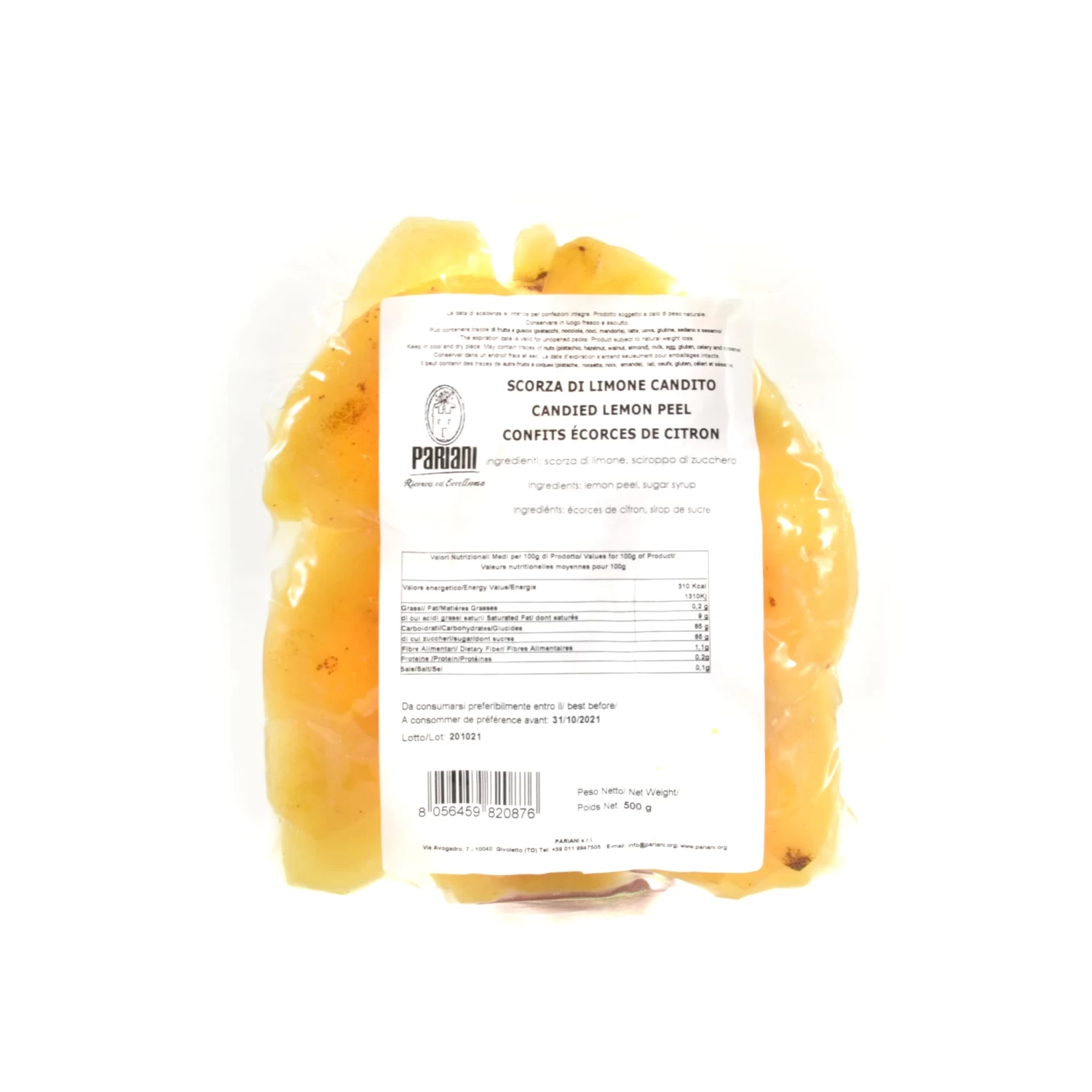 Sicilian Candied Lemon Peel 5 Sicilian Candied Lemon Peel - Image 3