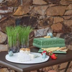 Bordallo Pinheiro Cheese Tray With Mouse And Lid -Kitchen Serie Store PRODUCAOCASAALEGREBORDALO 173 1 6185c414 497c 47b9 bc99 ac4f39f5ce40