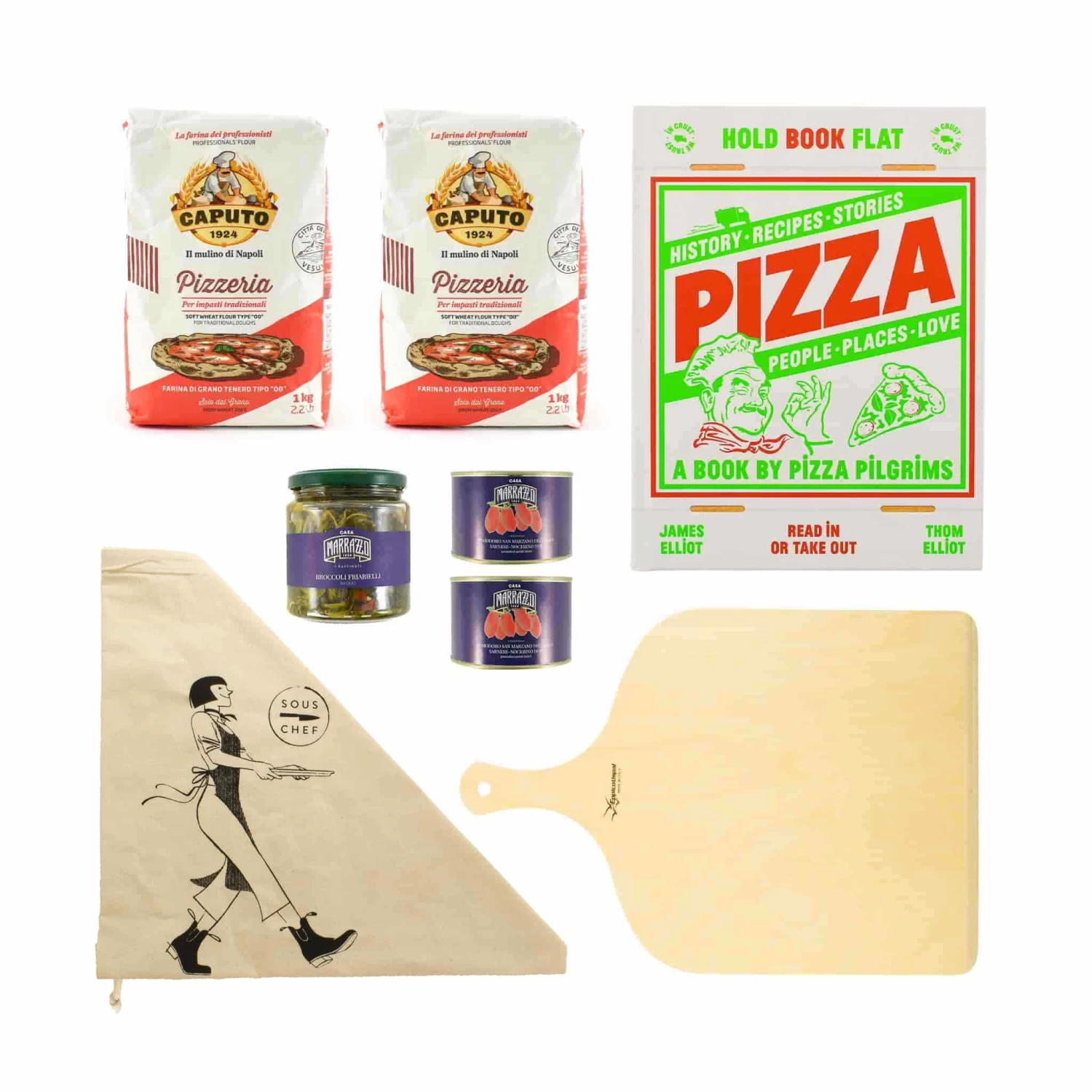 Pizza Pilgrims Cookbook And Ingredients Set 3 Pizza Pilgrims Cookbook And Ingredients Set