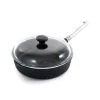 Skeppshult Professional Cast Iron & Stainless Steel Saute Pan With Glass Lid 25cm -Kitchen Serie Store SH0037 SkeppshultProfessionalCastIron StainlessSteelSautePanwithGlassLid25cm
