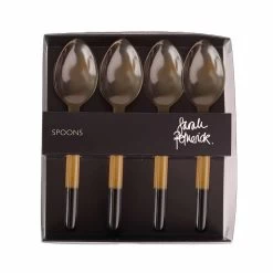 Sarah Petherick Light Horn Egg Spoons, Set Of 4