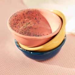 Splatter Fest Enamel Bowl, Pink -Kitchen Serie Store ShopifyProduct 2040px 0002 Kapka 0217