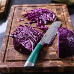 Teakhaus End Grain Butcher Block Carving Board, Extra Thick -Kitchen Serie Store TK0006lifestyle