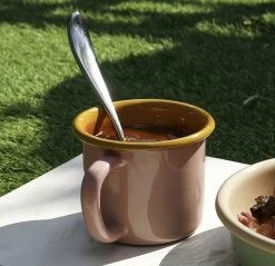 Kapka X Sous Chef Colourblock Enamel Mug, Pink & Yellow -Kitchen Serie Store Untitled 1 0002 Layer1