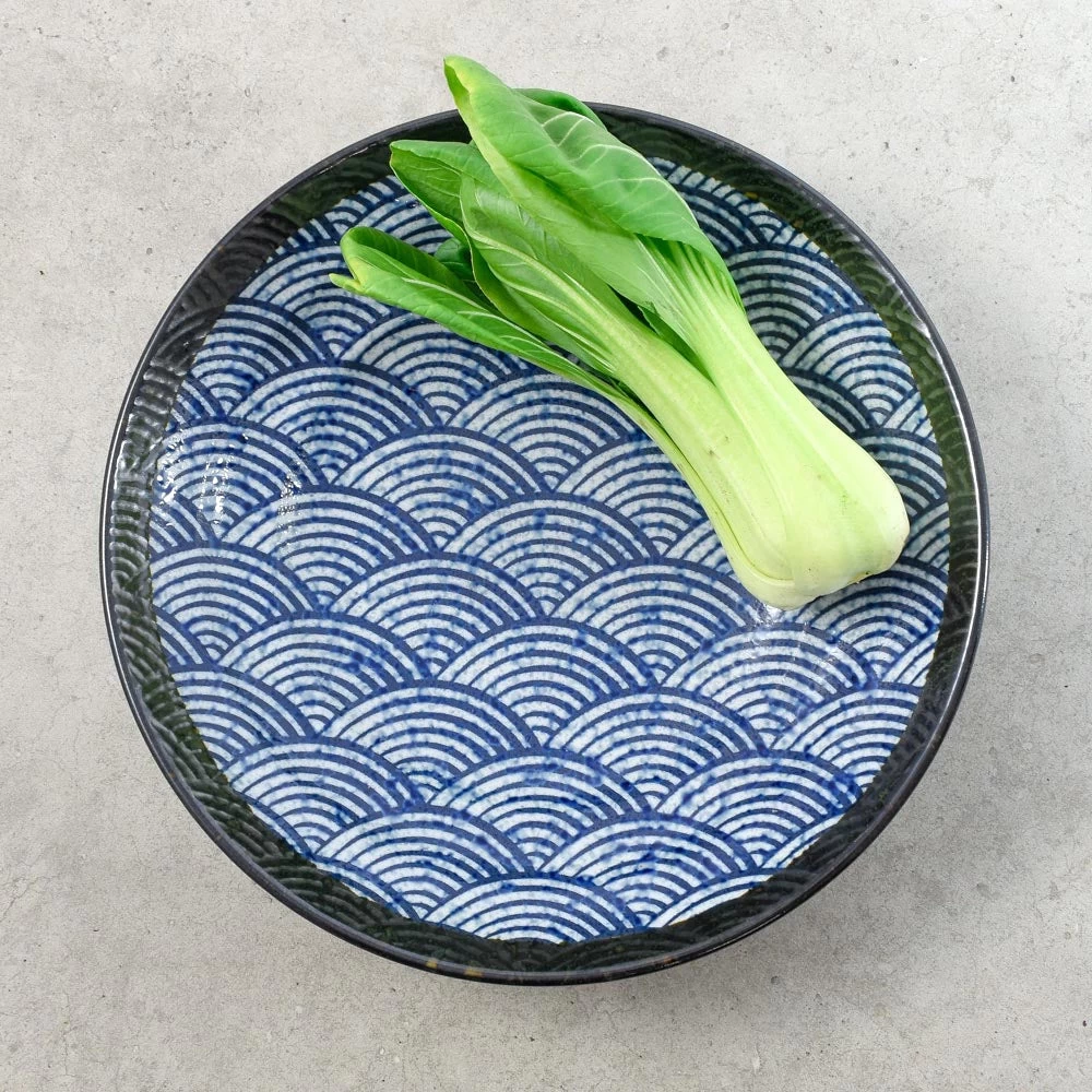 Blue Wave Dinner Plate 29cm 3 Blue Wave Dinner Plate 29cm