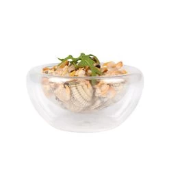 3 X 170ml Medium Double-Walled Glass Bowl -Kitchen Serie Store b803061 900px
