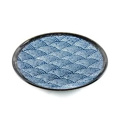 Blue Wave Dinner Plate 29cm 9 Blue Wave Dinner Plate 29cm -Kitchen Serie Store blue wave dinner plate 3