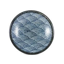 Blue Wave Large Shallow Bowl -Kitchen Serie Store blue wave large shallow bowl 3