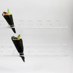 Buffet Display 2-Tier Canape Cone Tray For 40 Cones -Kitchen Serie Store buffet tray edge