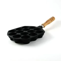 Cast Iron Takoyaki Pan 18cm Dia
