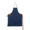 Dutchdeluxes Canvas BBQ Apron In Dark Blue -Kitchen Serie Store dutch deluxes canvas bbq apron dark blue
