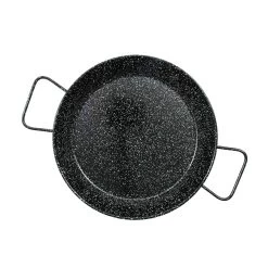 Enamelled 8 Person Paella Pan 33.5cm