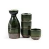Shinrin Sake Set -Kitchen Serie Store green sake set tower