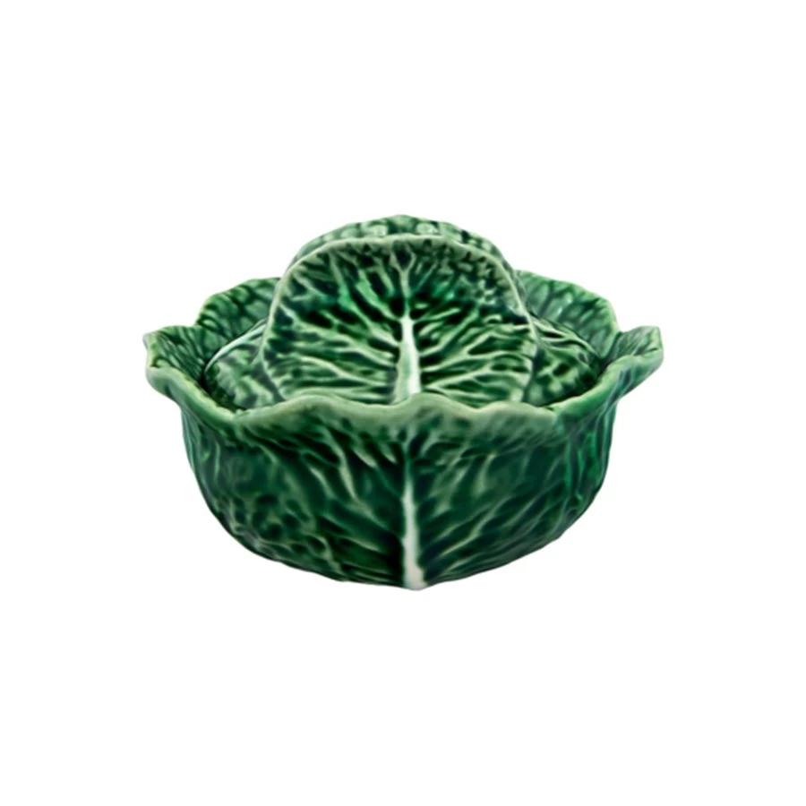 Bordallo Pinheiro Individual Cabbage Leaf Tureen, 400ml 3 Bordallo Pinheiro Individual Cabbage Leaf Tureen, 400ml