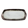 Kaki Serving & Sushi Plate 36 X 16cm -Kitchen Serie Store kaki serving plate above