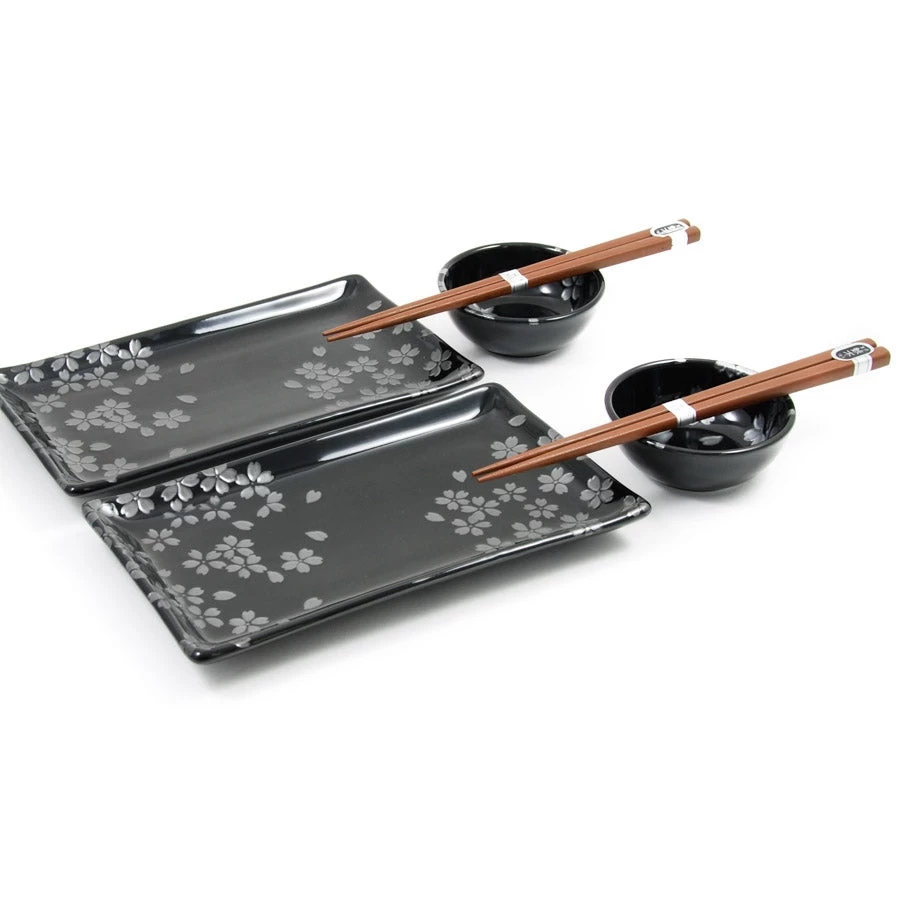 Kuro Hana Sushi Serving Set 6 Kuro Hana Sushi Serving Set - Image 4