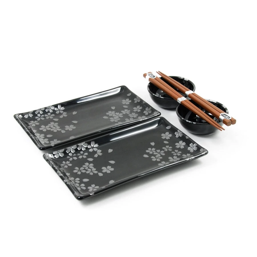 Kuro Hana Sushi Serving Set 3 Kuro Hana Sushi Serving Set