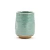 Large Duck Egg Blue Glaze Tea Cup