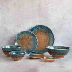 Chouseki Blue Gold Plate 28.5cm Dia X 3.5cm -Kitchen Serie Store lifestyle 0000 ChousekTableware lifestyle1 BA0133 BA0097 JA0054 BA0096 JA0047 JA0039 f2e9f406 88db 48a1 b386 b37ded2dd5f9