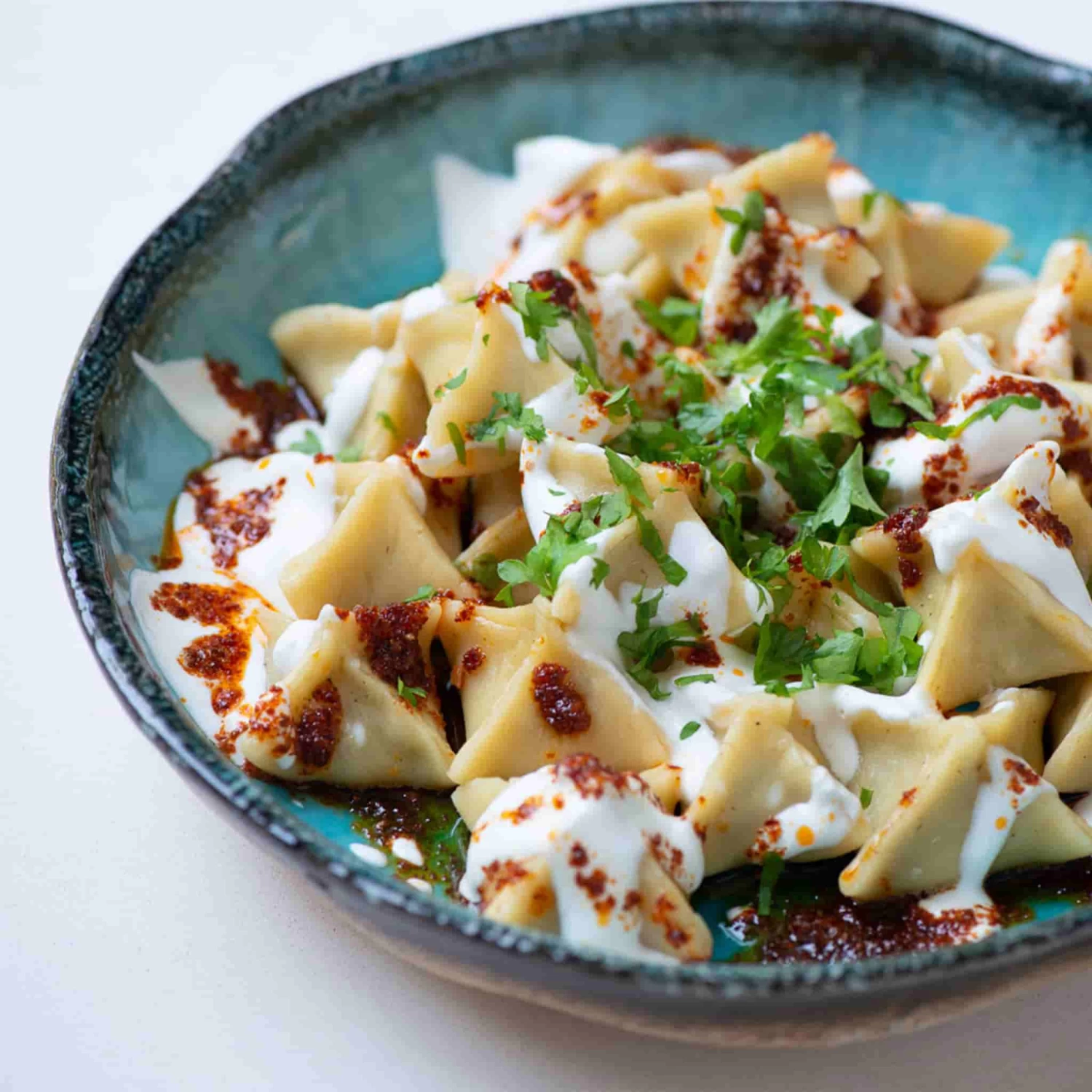Turquoise Large Round Dish 21.5cm Dia X 4cm High 4 Turquoise Large Round Dish 21.5cm Dia X 4cm High - Image 2