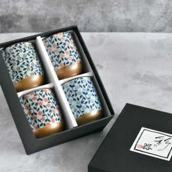 Colourful Japanese Flower Tea Cup Set -Kitchen Serie Store lifestyle 0014 ColourfulJapaneseFlowerTeaCupSet lifestyle2 JA0087