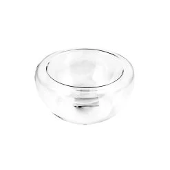 Kitchen Serie Store 14 3 X 170ml Medium Double-Walled Glass Bowl