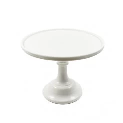 Mosser Glass White Milk Glass Cake Stand -Kitchen Serie Store mosser glass 10 cake stand in milk white