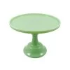 Mosser Glass Jade Milk Glass Cake Stand