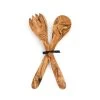 Olive Wood Salad Server Set 30cm