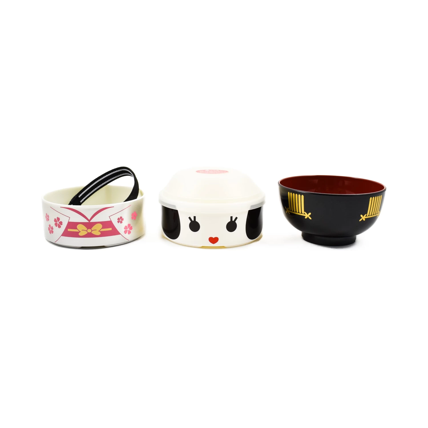 Pink Geisha Bento Box Large 1200ml 4 Pink Geisha Bento Box Large 1200ml - Image 2