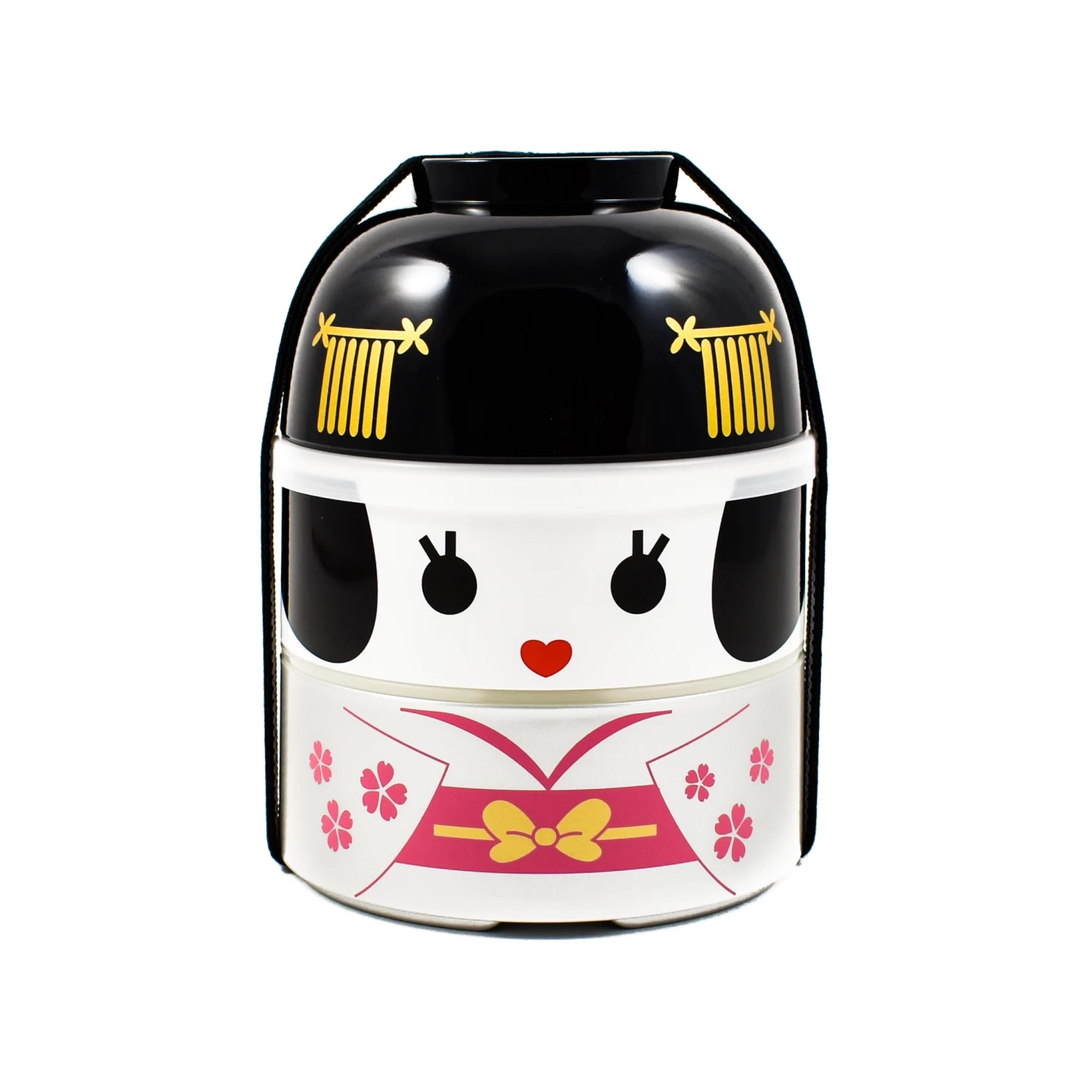 Pink Geisha Bento Box Large 1200ml 3 Pink Geisha Bento Box Large 1200ml