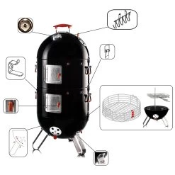 ProQ Ranger Elite BBQ Smoker -Kitchen Serie Store ranger Features